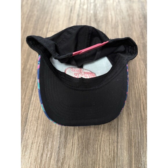 BASS PRO SHOPS Cute Women's Pink/Aqua/Leopard Baseball Cap One Size - Picture 2 of 4